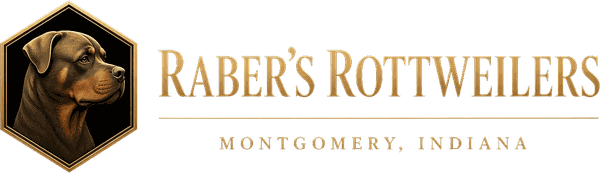 Raber's Rottweilers logo